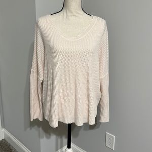 NWOT  Lulus V neck pullover sweater